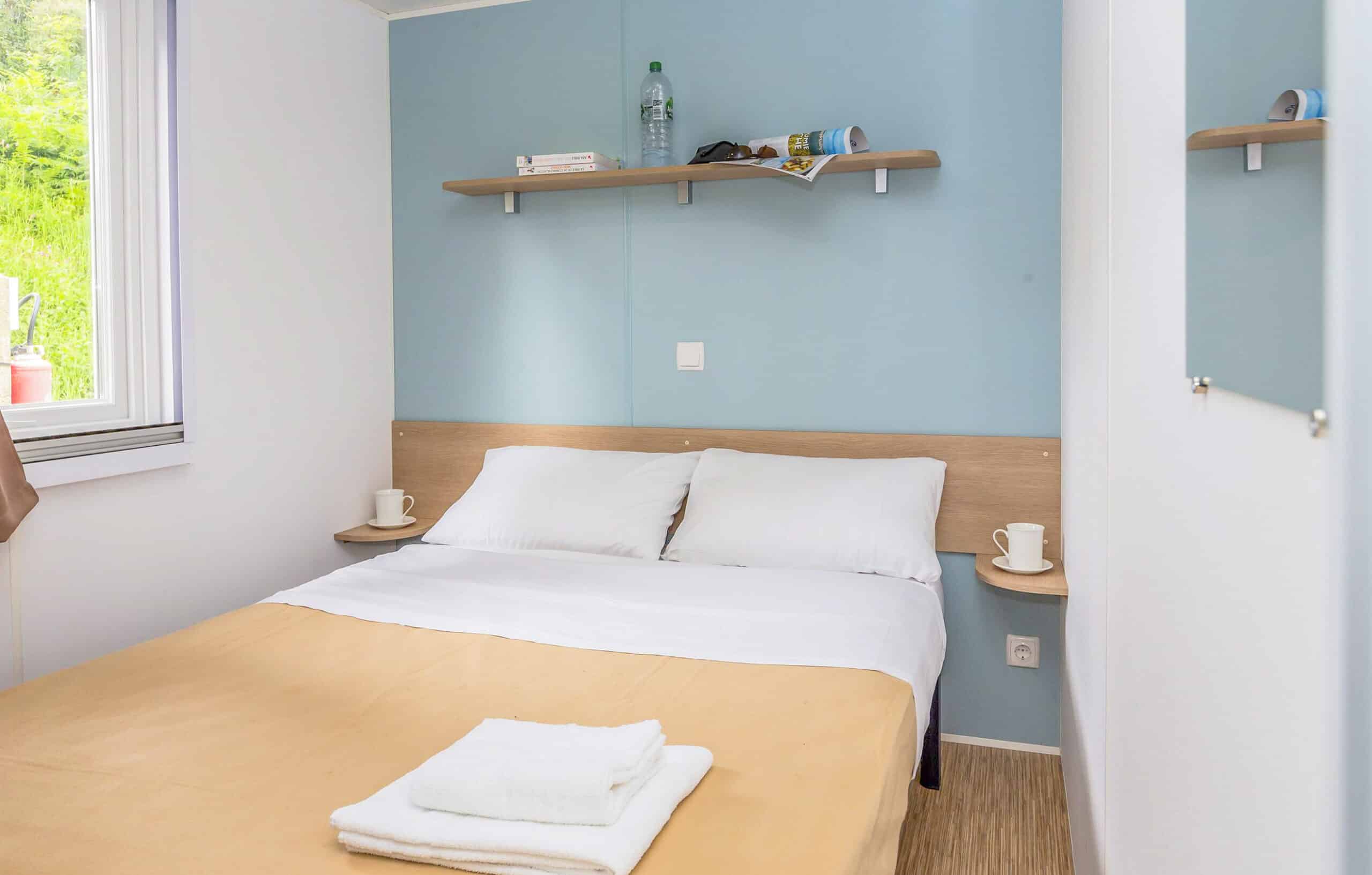 chambre mobil home camping paimpol