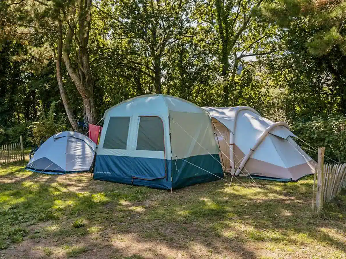 emplacement tente camping pimpol