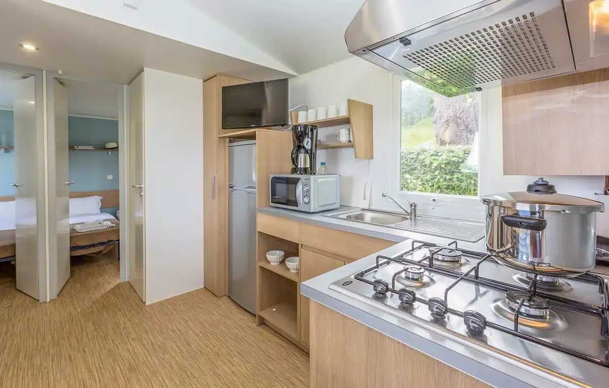 mobil home equipe camping paimpol